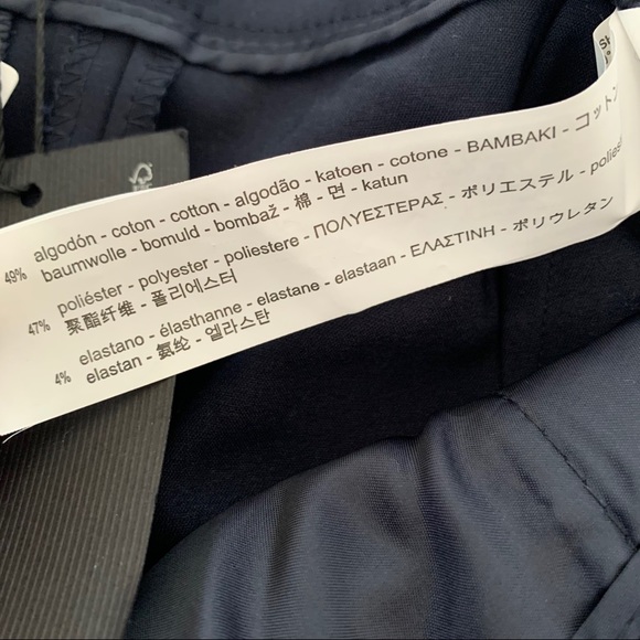 Zara Navy High Waisted Dress Pants - Picture 5 of 5